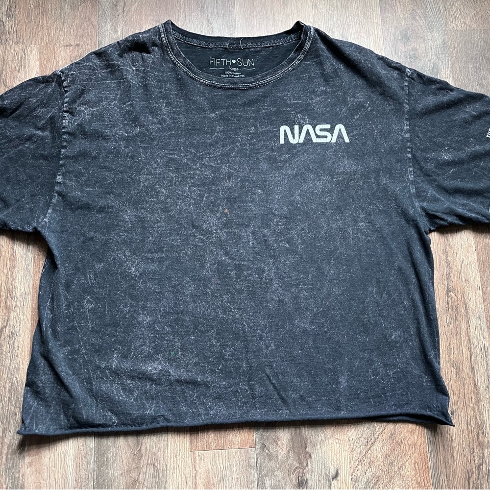 NASA Crop Top Tee